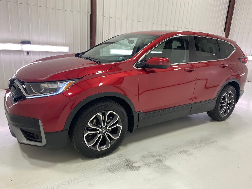 2022 Honda CR-V EX Radiant Red Metallic at Honda North