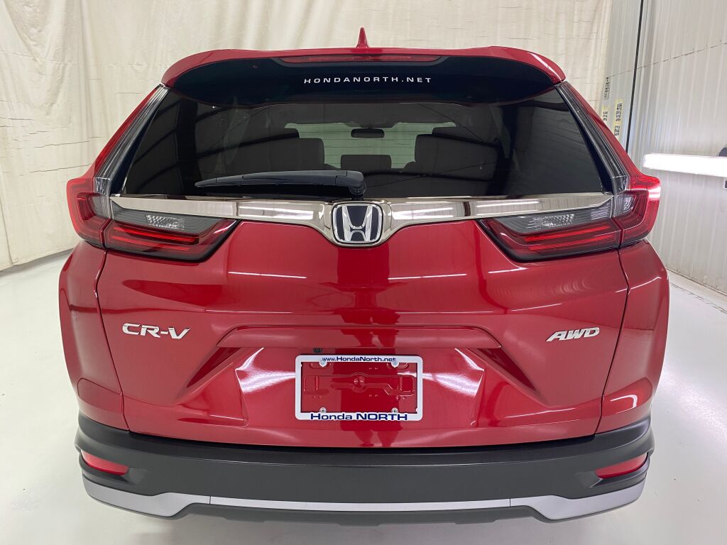 2022 Honda CR-V EX Radiant Red Metallic at Honda North