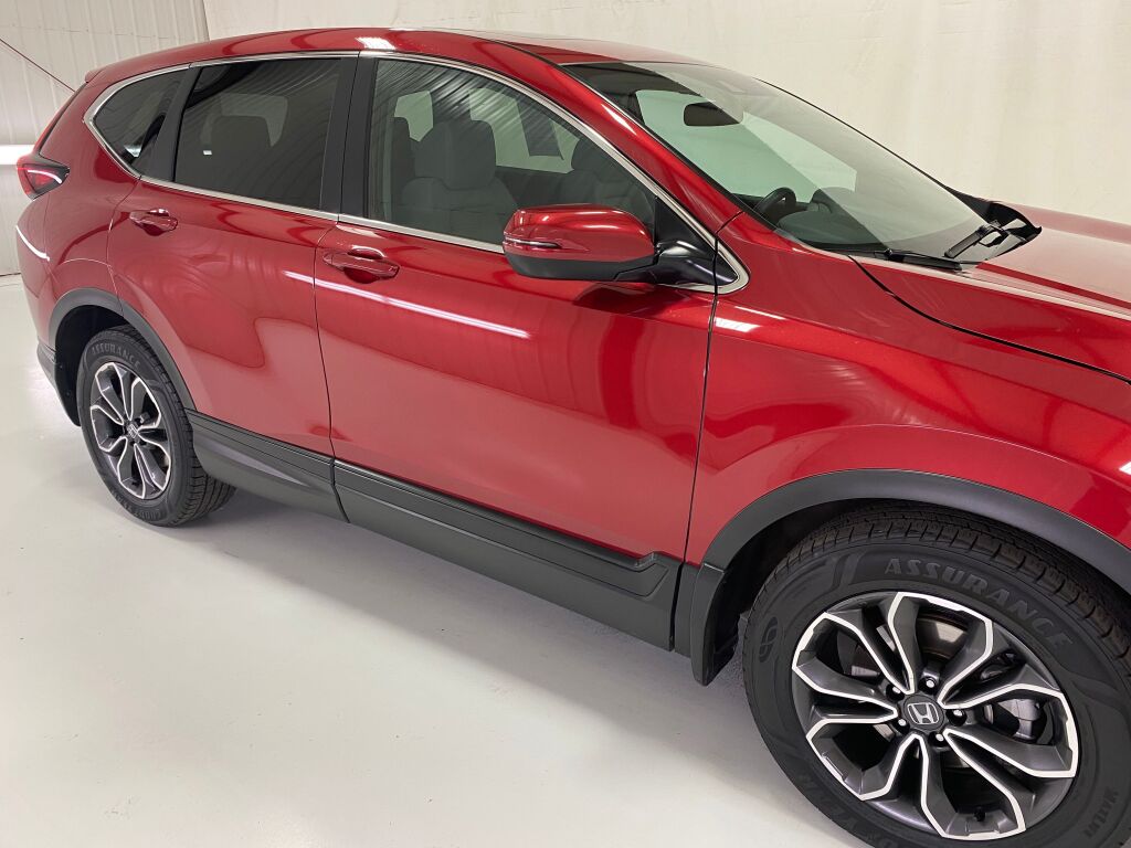 2022 Honda CR-V EX Radiant Red Metallic at Honda North