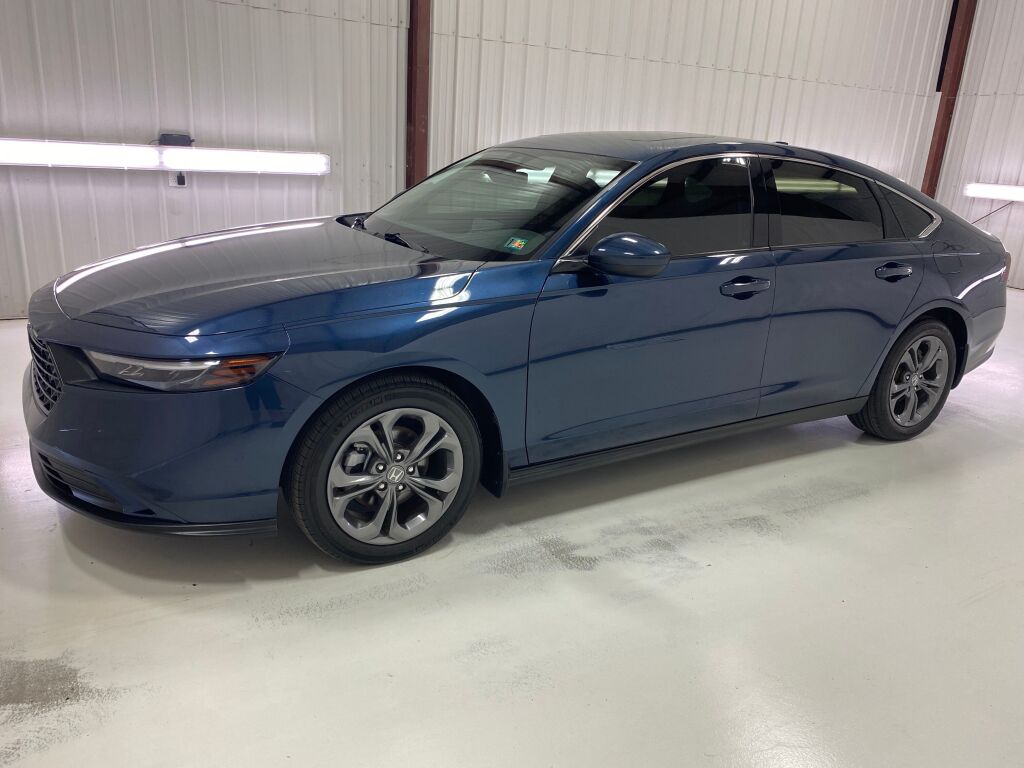 2024 Honda Accord EX Canyon River Blue Metallic at Honda North
