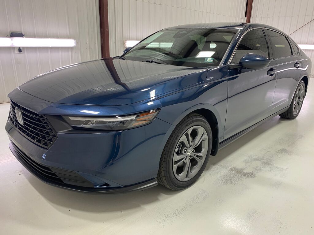 2024 Honda Accord EX Canyon River Blue Metallic at Honda North