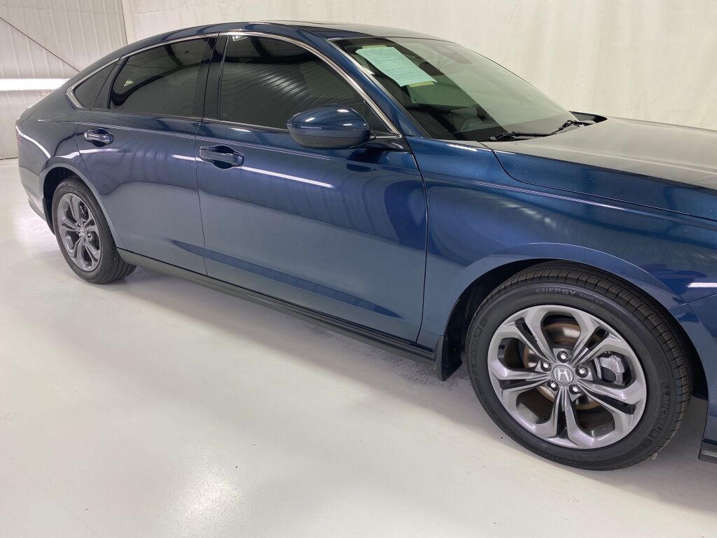 2024 Honda Accord EX Canyon River Blue Metallic at Honda North