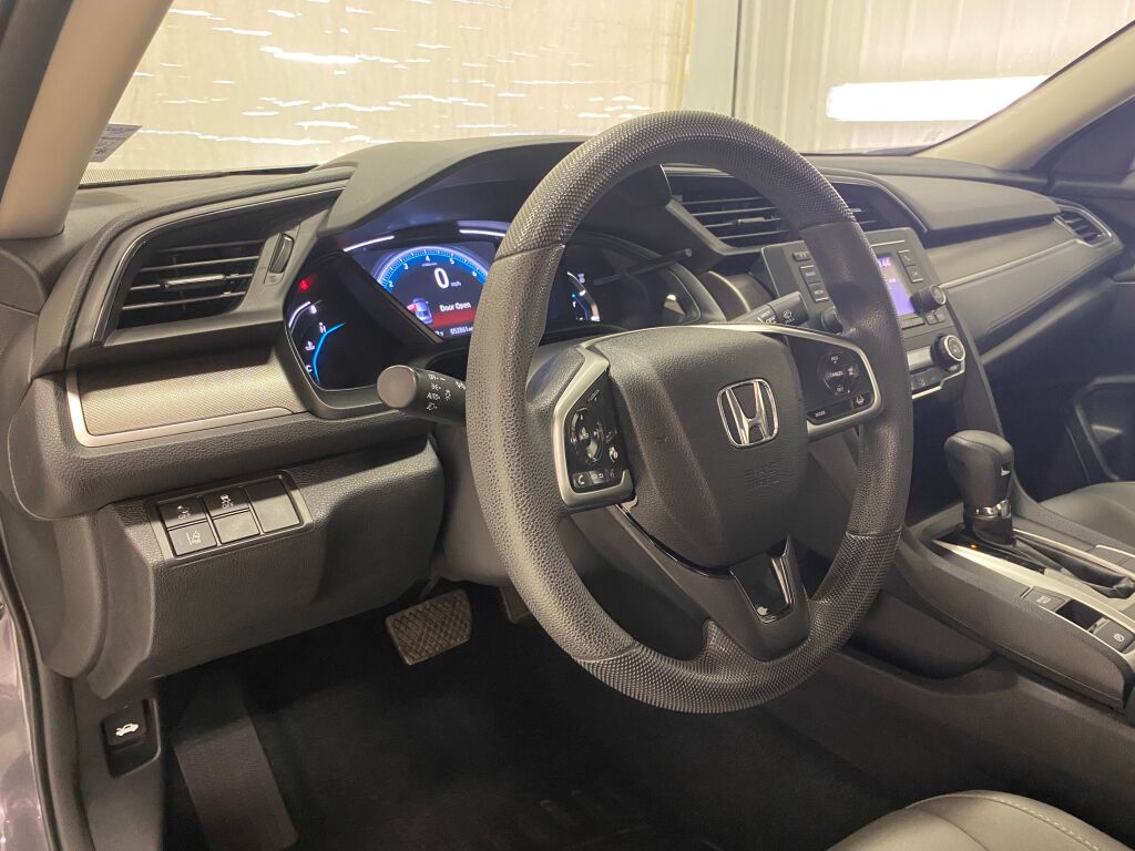 2019 Honda Civic LX Modern Steel Metallic at Bob Ruth Ford