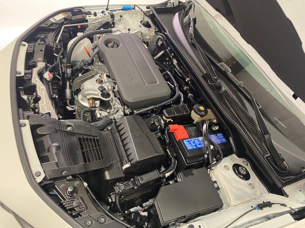 2026 Honda Civic Sedan LX PLATINUM WHITE PEARL at Bud's Auto Sales
