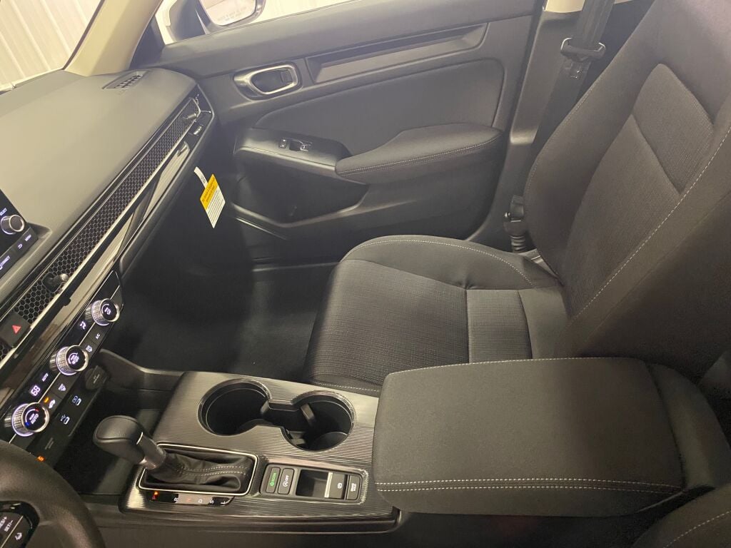 2026 Honda Civic Sedan LX PLATINUM WHITE PEARL at Bud's Auto Sales