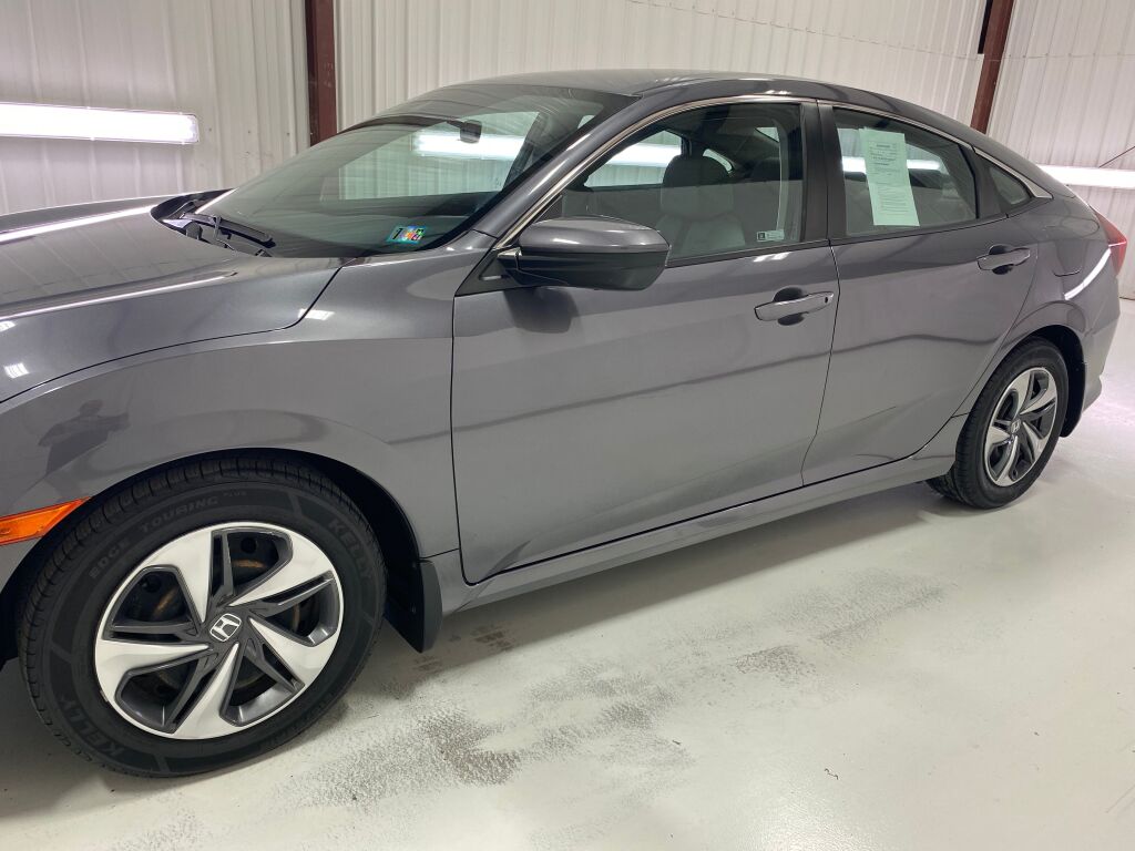 2019 Honda Civic LX Modern Steel Metallic at Bob Ruth Ford