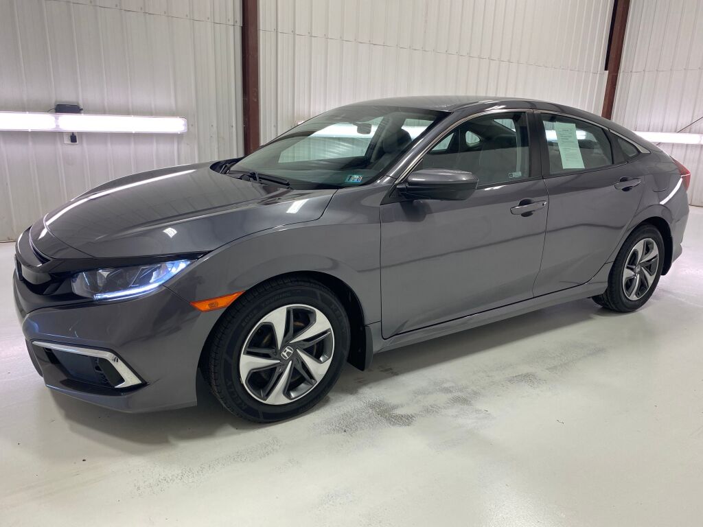 2019 Honda Civic LX Modern Steel Metallic at Bob Ruth Ford