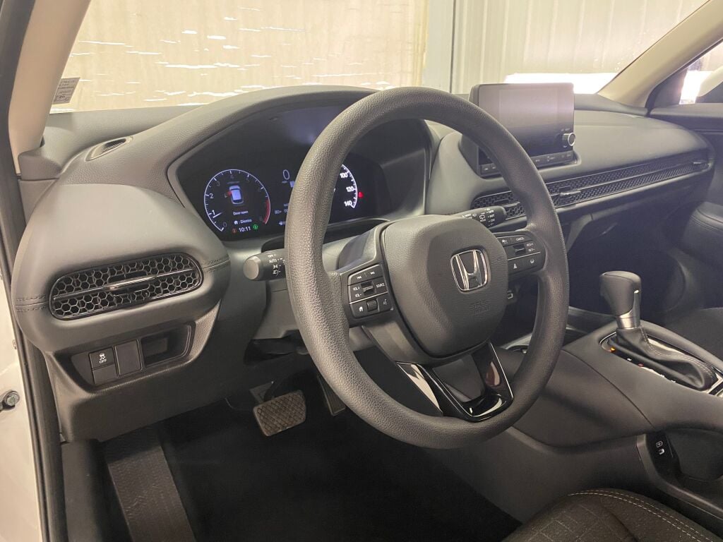 2025 Honda HR-V LX Platinum White Pearl at Honda North