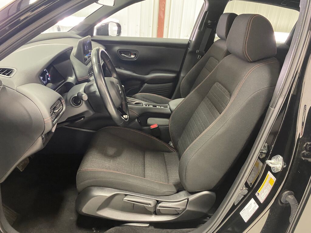 2025 Honda HR-V Sport Crystal Black Pearl at Honda North