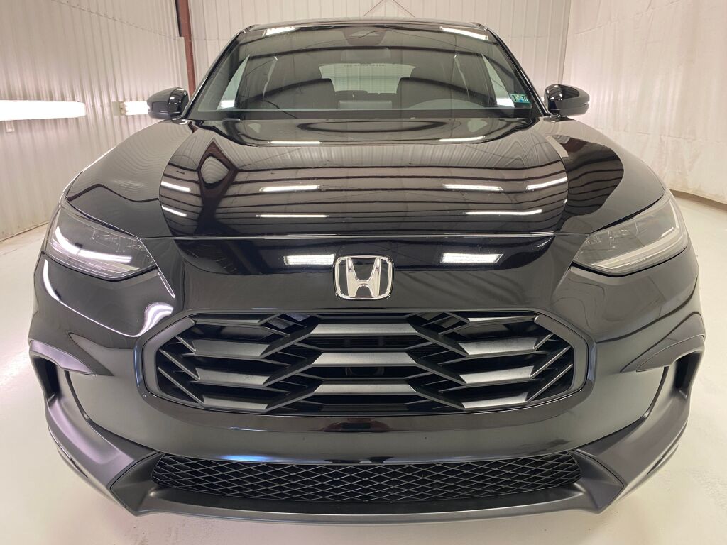 2025 Honda HR-V Sport Crystal Black Pearl at Honda North