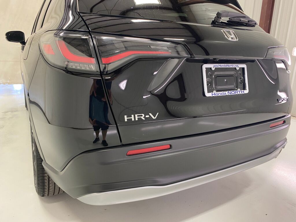 2025 Honda HR-V Sport Crystal Black Pearl at Honda North