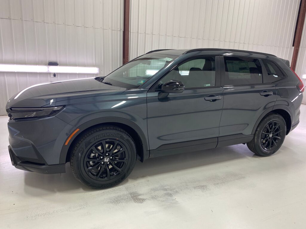 2026 Honda CR-V Hybrid Sport METEORITE GRAY METALLIC at Honda North