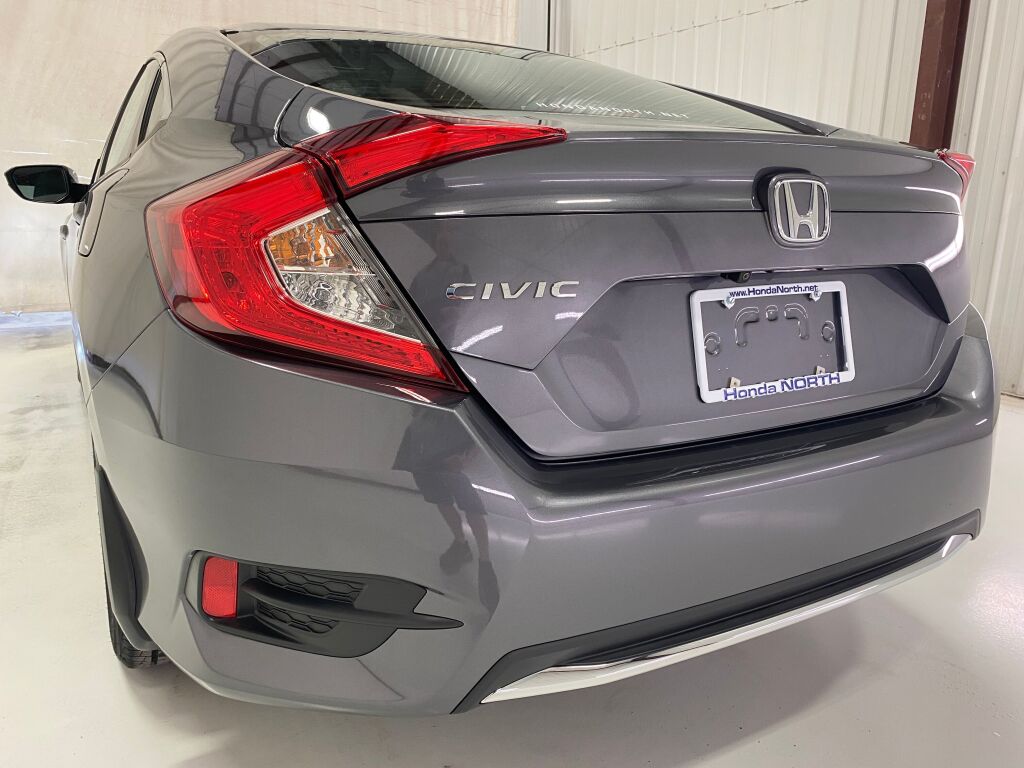 2019 Honda Civic LX Modern Steel Metallic at Bob Ruth Ford