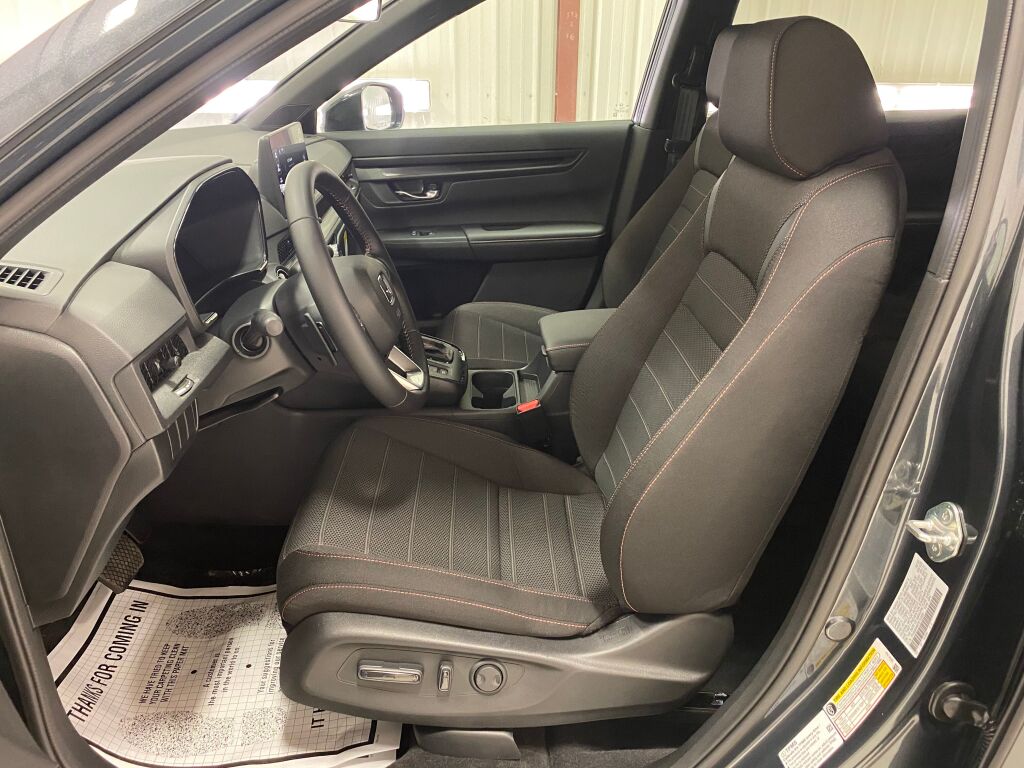 2026 Honda CR-V Hybrid Sport METEORITE GRAY METALLIC at Honda North