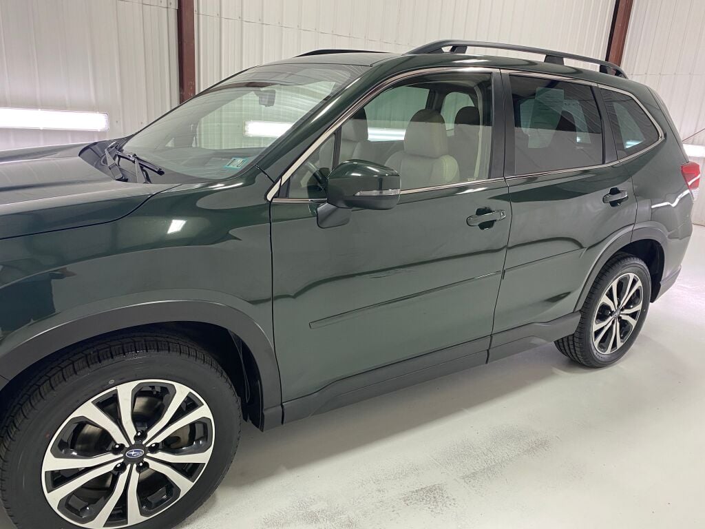 2024 Subaru Forester Limited Cascade Green Silica at Auto Express Mitsubishi
