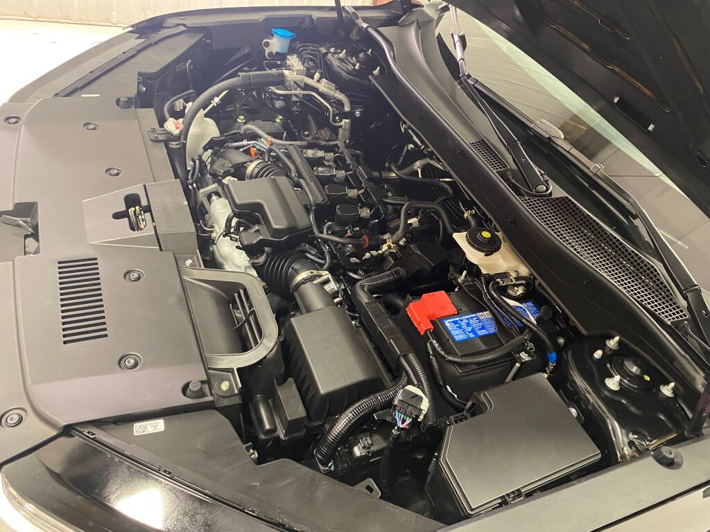 2026 Honda CR-V EX CRYSTAL BLACK at Altoona Honda