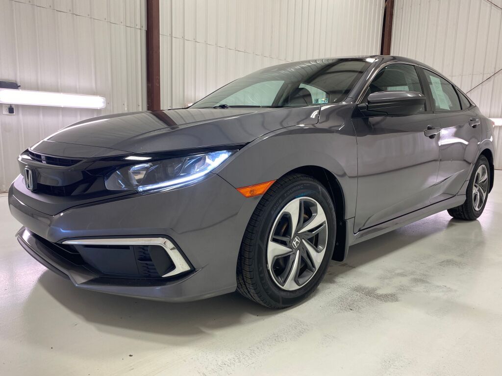 2019 Honda Civic LX Modern Steel Metallic at Bob Ruth Ford
