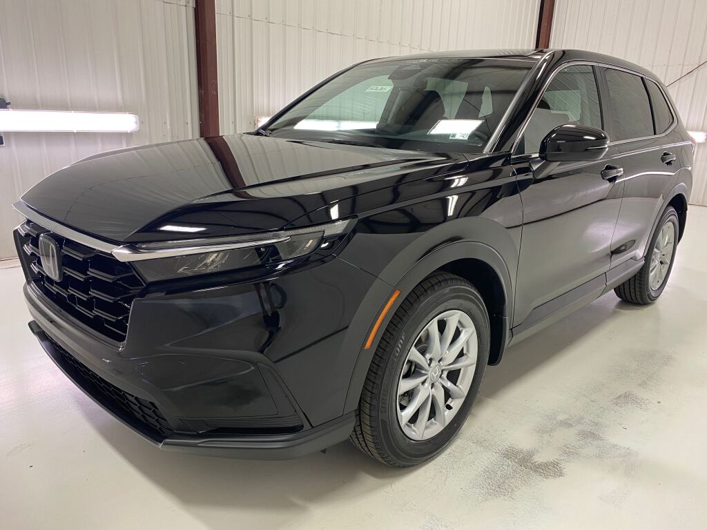 2026 Honda CR-V EX CRYSTAL BLACK at Altoona Honda
