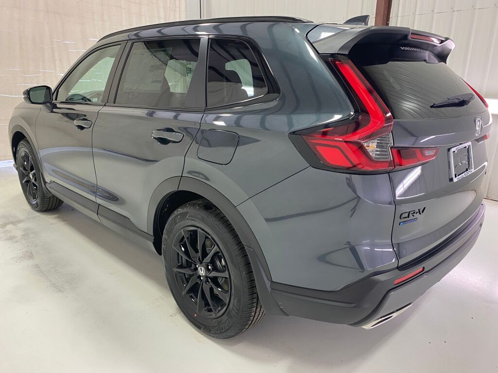 2026 Honda CR-V Hybrid Sport METEORITE GRAY METALLIC at Honda North