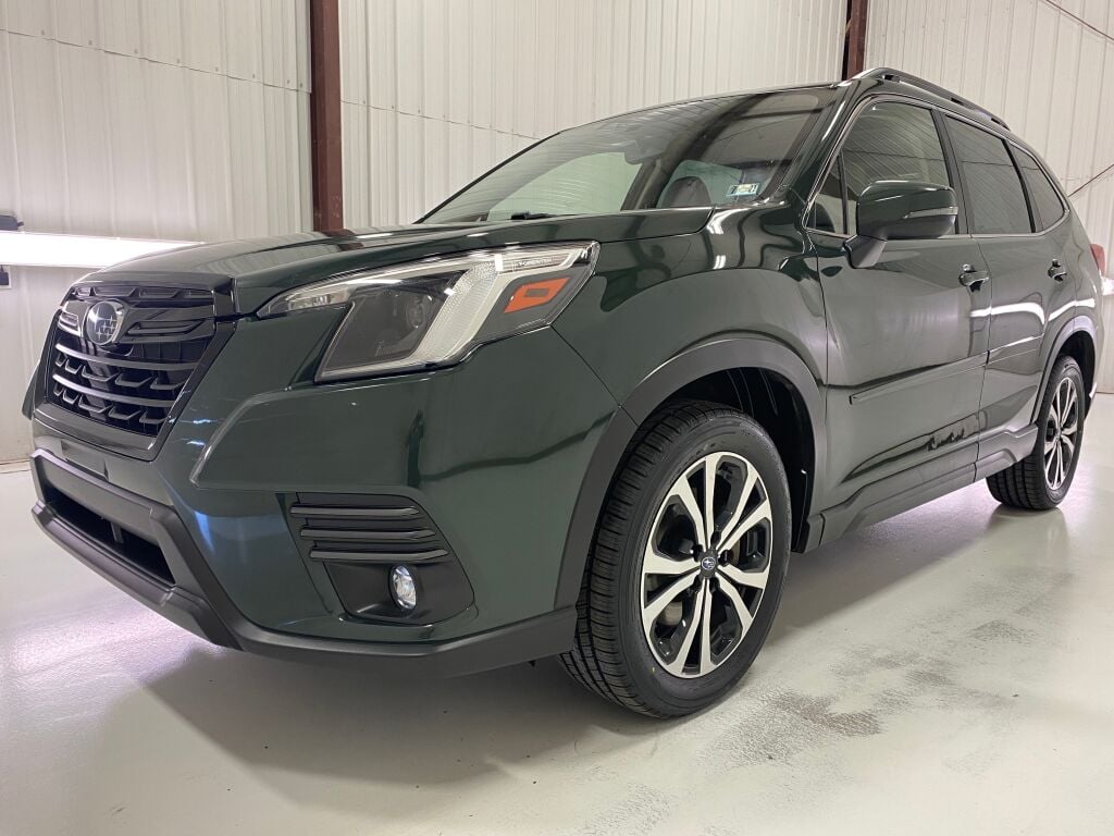 2024 Subaru Forester Limited Cascade Green Silica at Auto Express Mitsubishi
