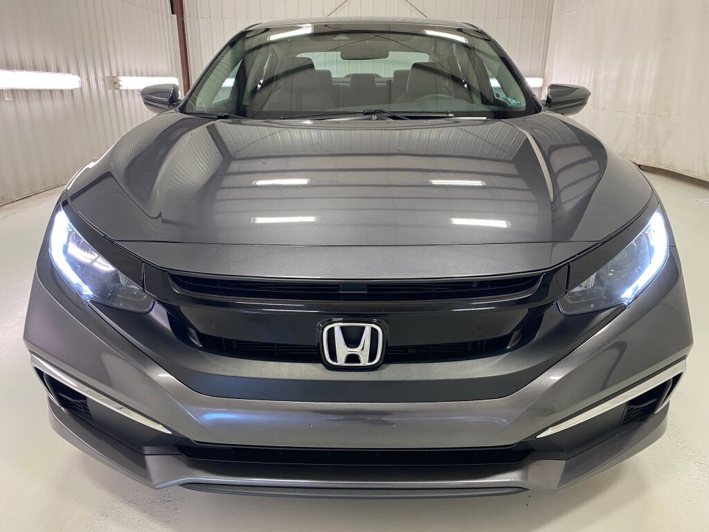 2019 Honda Civic LX Modern Steel Metallic at Bob Ruth Ford