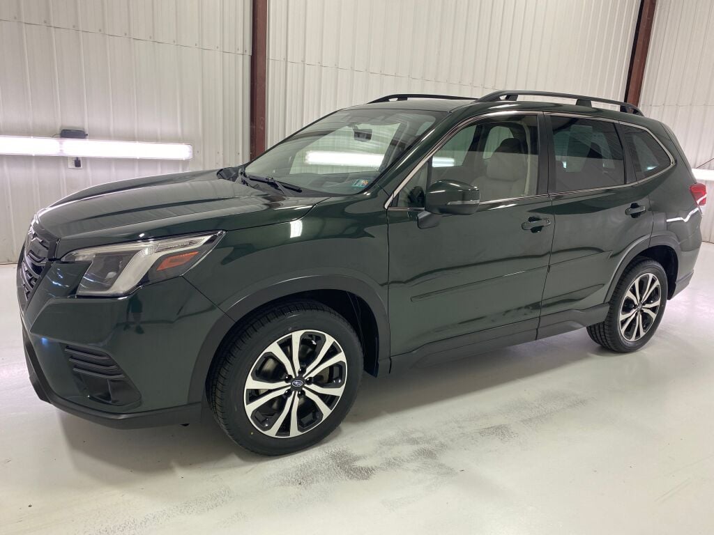 2024 Subaru Forester Limited Cascade Green Silica at Auto Express Mitsubishi