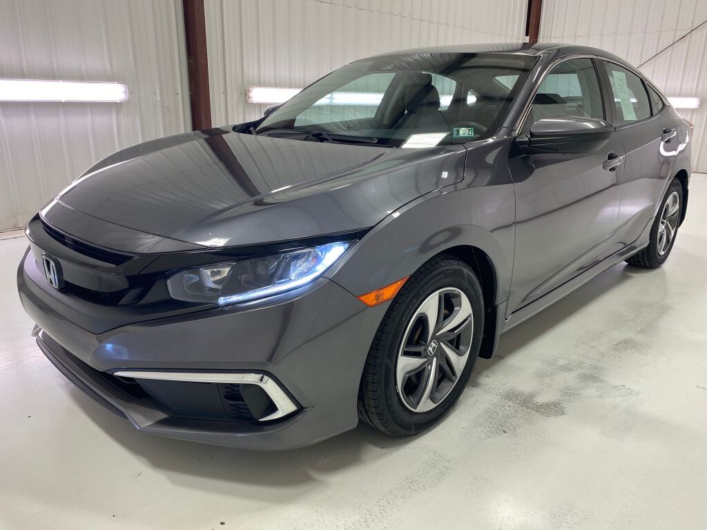 2019 Honda Civic LX Modern Steel Metallic at Bob Ruth Ford