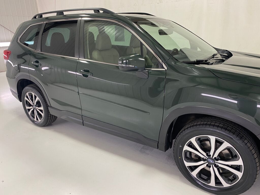 2024 Subaru Forester Limited Cascade Green Silica at Auto Express Mitsubishi