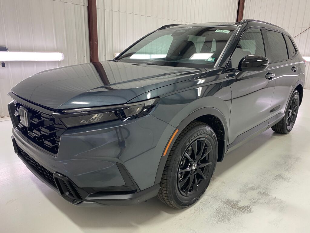2026 Honda CR-V Hybrid Sport METEORITE GRAY METALLIC at Honda North