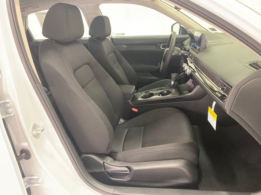 2026 Honda Civic Sedan LX PLATINUM WHITE PEARL at Bud's Auto Sales
