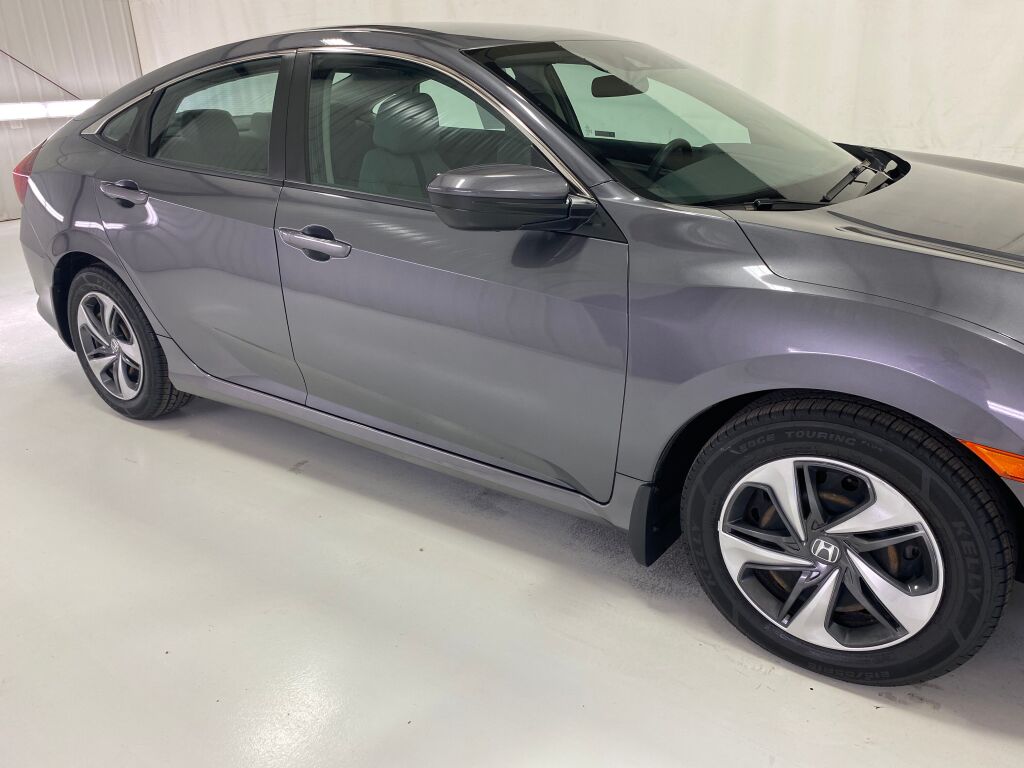2019 Honda Civic LX Modern Steel Metallic at Bob Ruth Ford