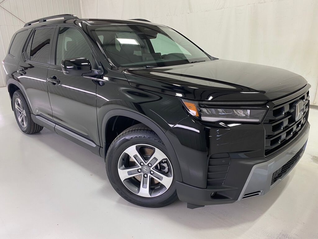 2026 Honda Pilot EX-L CRYSTAL BLACK PEARL at Honda North