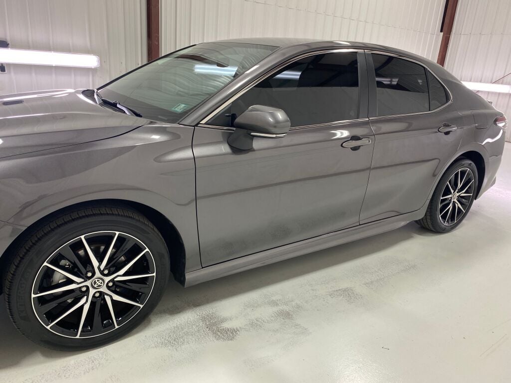 2023 Toyota Camry SE Predawn Gray Mica at Rochrich Mazda