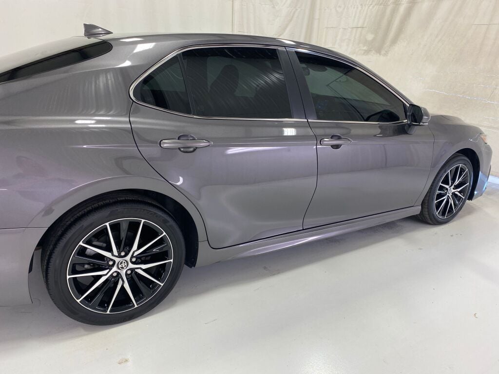 2023 Toyota Camry SE Predawn Gray Mica at Rochrich Mazda