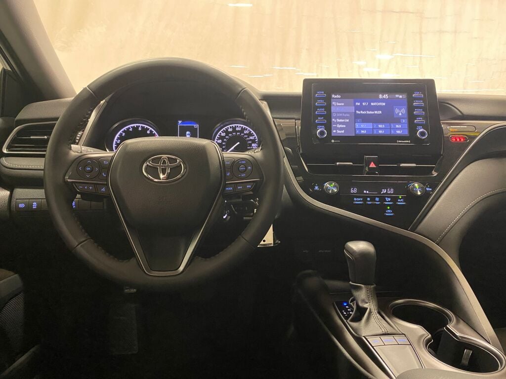 2023 Toyota Camry SE Predawn Gray Mica at Rochrich Mazda