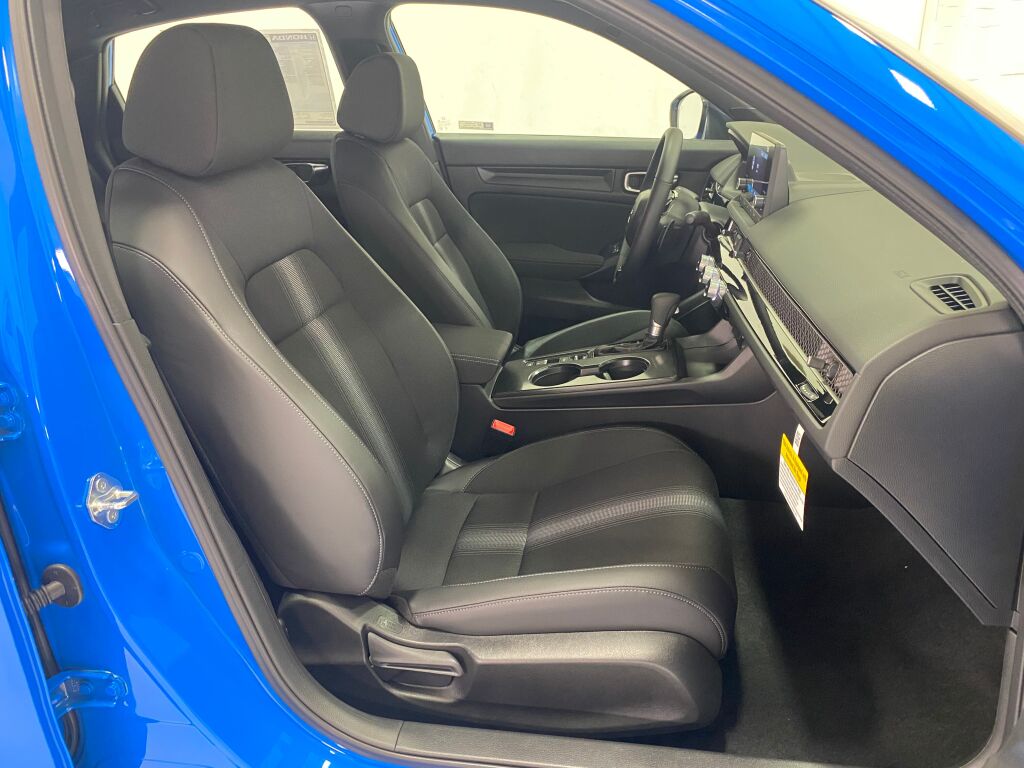2026 Honda Civic Hatchback Sport BOOST BLUE PEARL at Honda North