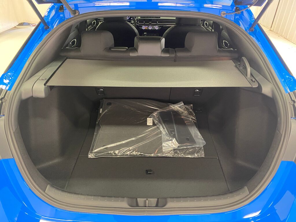 2026 Honda Civic Hatchback Sport BOOST BLUE PEARL at Honda North