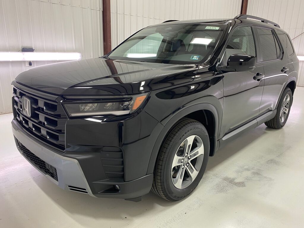 2026 Honda Pilot EX-L CRYSTAL BLACK PEARL at Honda North