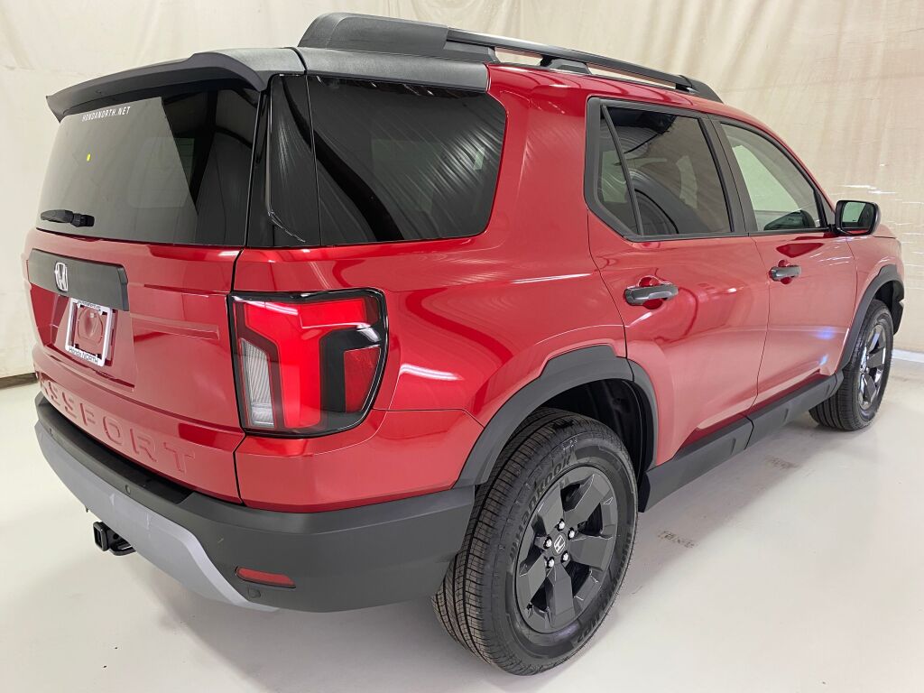 2026 Honda Passport RTL Towing RADIANT RED METALLIC II at Altoona Honda