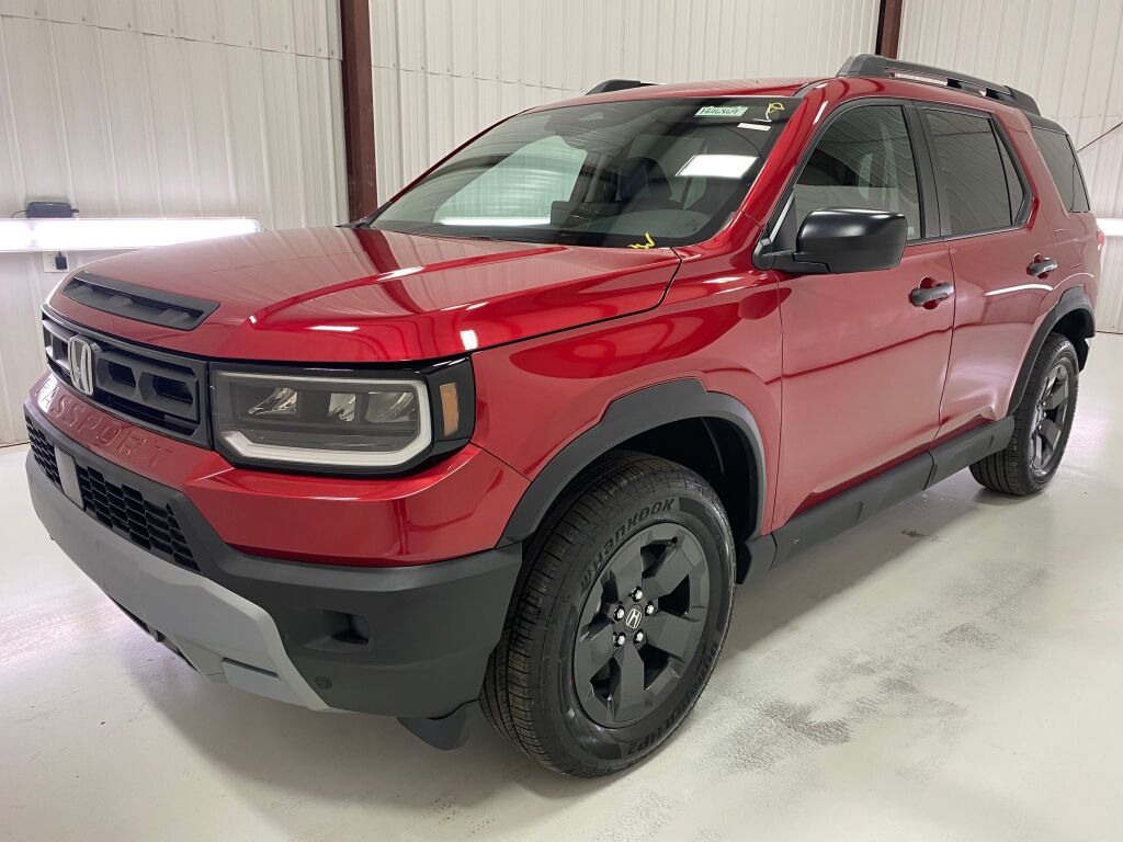 2026 Honda Passport RTL Towing RADIANT RED METALLIC II at Altoona Honda