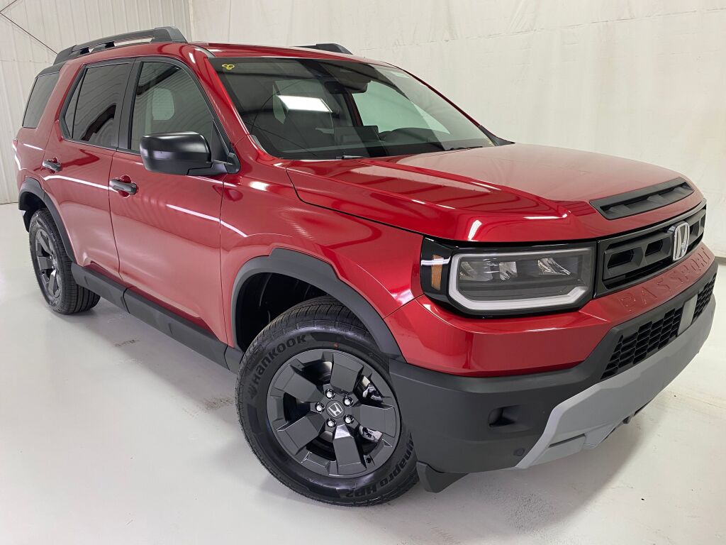 2026 Honda Passport RTL Towing RADIANT RED METALLIC II at Altoona Honda
