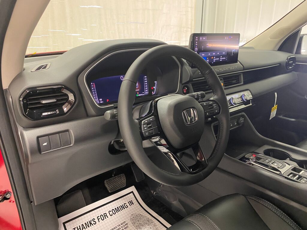 2026 Honda Passport RTL Towing RADIANT RED METALLIC II at Altoona Honda
