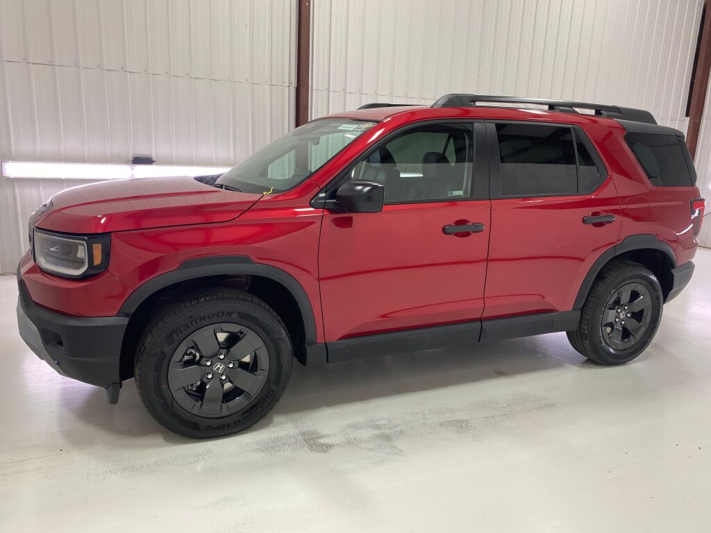 2026 Honda Passport RTL Towing RADIANT RED METALLIC II at Altoona Honda