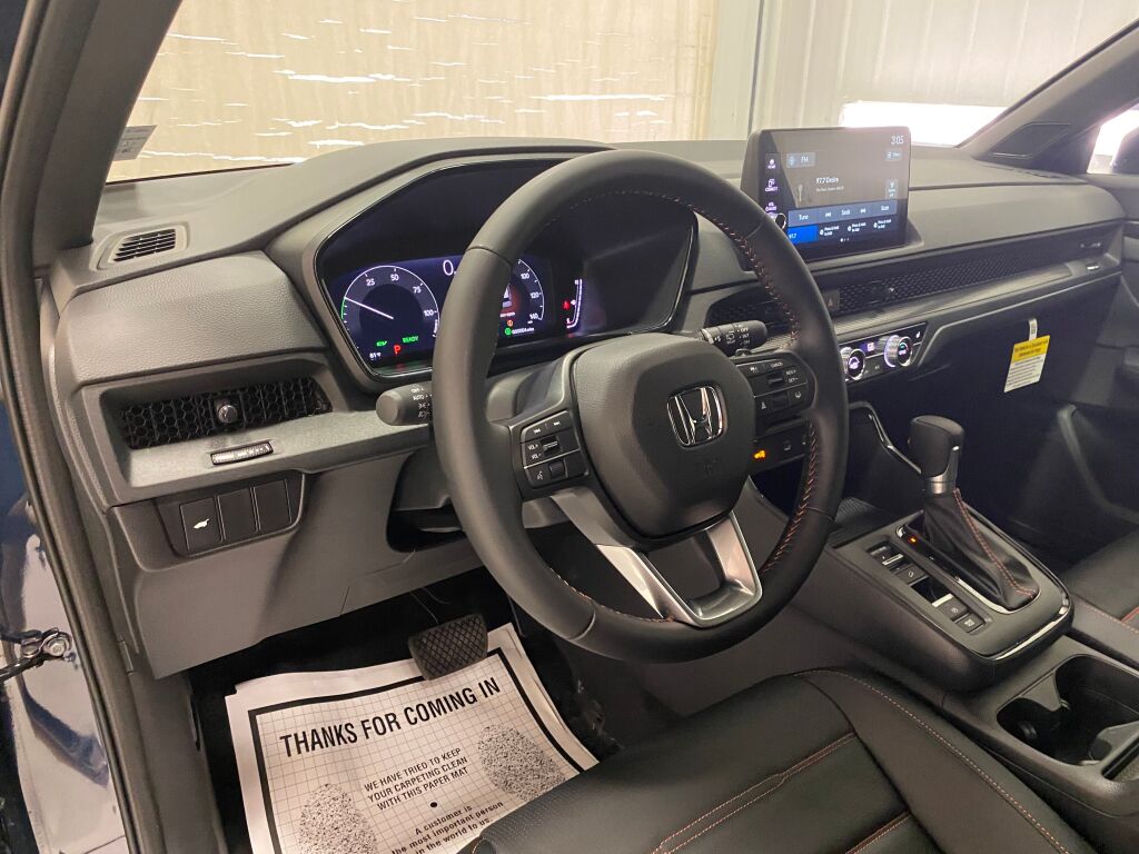 2026 Honda CR-V Hybrid Sport-L CANYON RIVER BLUE at Altoona Honda