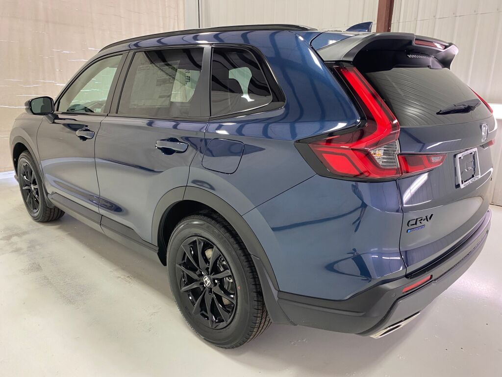 2026 Honda CR-V Hybrid Sport-L CANYON RIVER BLUE at Altoona Honda