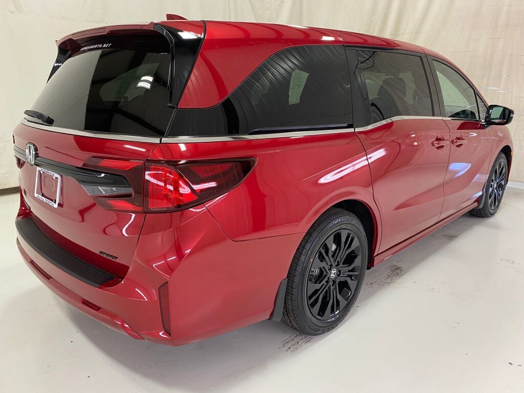 2026 Honda Odyssey Sport-L RADIANT RED METALLIC II at Honda North