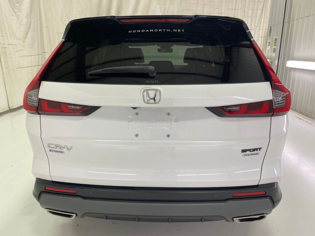 2024 Honda CR-V Hybrid Sport Touring Platinum White Pearl at Spitzer Acura