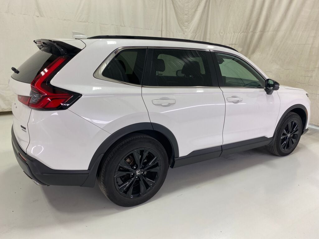 2024 Honda CR-V Hybrid Sport Touring Platinum White Pearl at Spitzer Acura