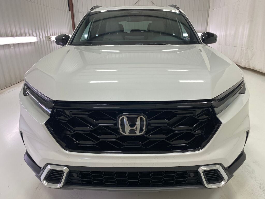2024 Honda CR-V Hybrid Sport Touring Platinum White Pearl at Spitzer Acura