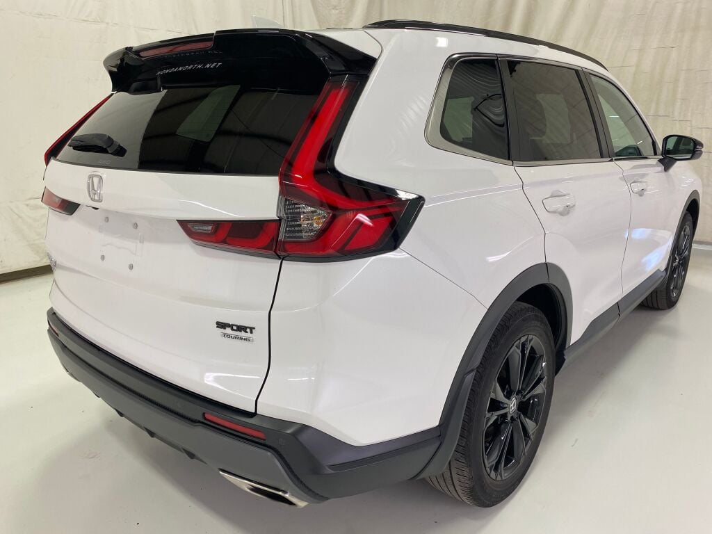 2024 Honda CR-V Hybrid Sport Touring Platinum White Pearl at Spitzer Acura